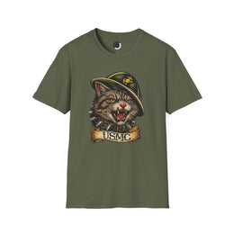 USMC War Cat — Adult T-Shirt