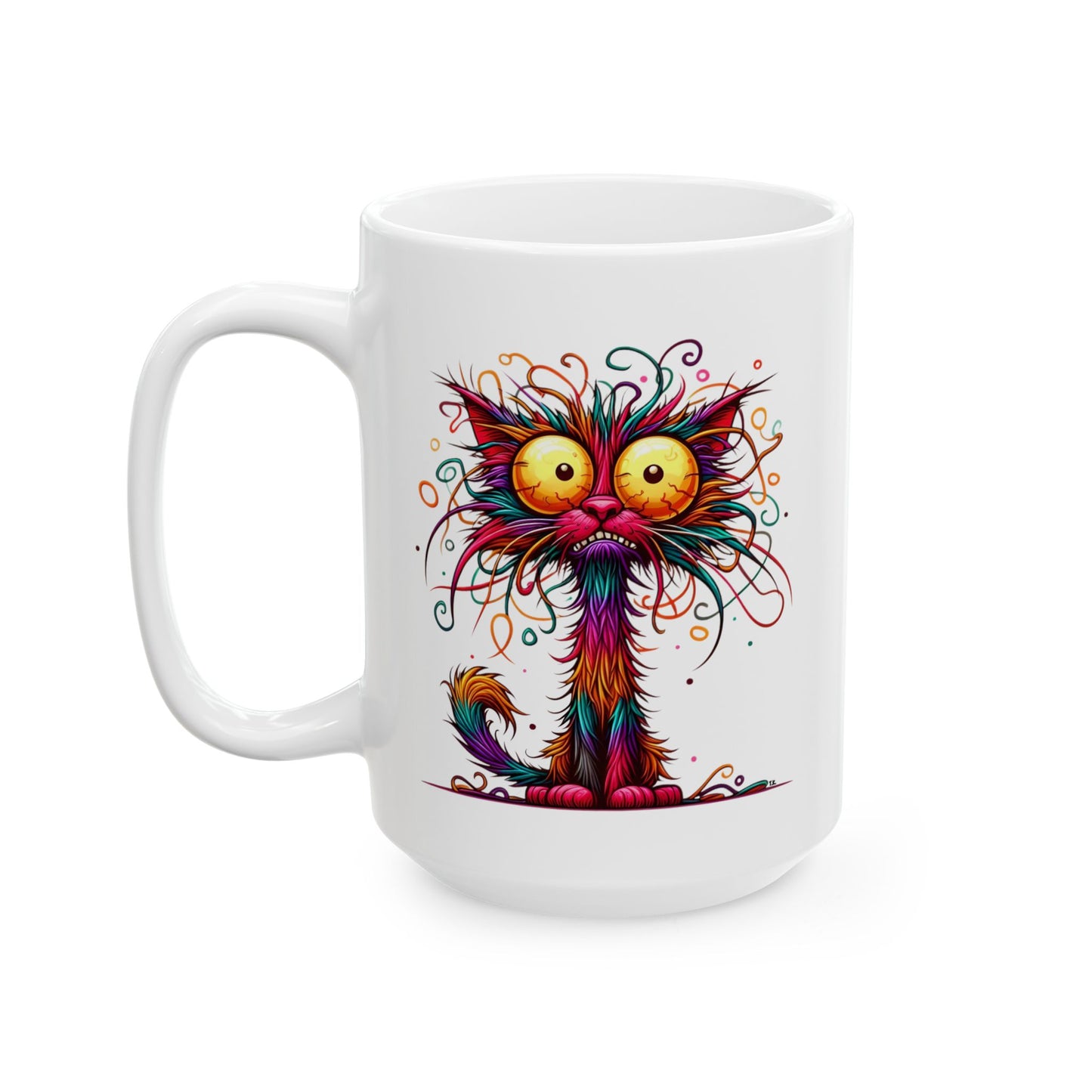 Mug - Frazzled - Ceramic Mug, (11oz, 15oz)