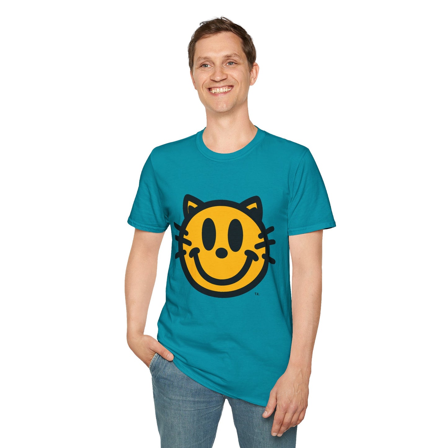 Promotional Sales Advertising Shirt - Smiley (Two-sided)