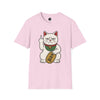 Maneki-Neko Repelling Cat - Adult T-Shirt