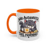 Who Authorized This Morning? Accent Mug (11/15oz)