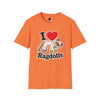 I Heart Ragdolls - Adult T-shirt