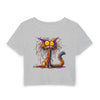 Frazzled — Cropped Baby Tee