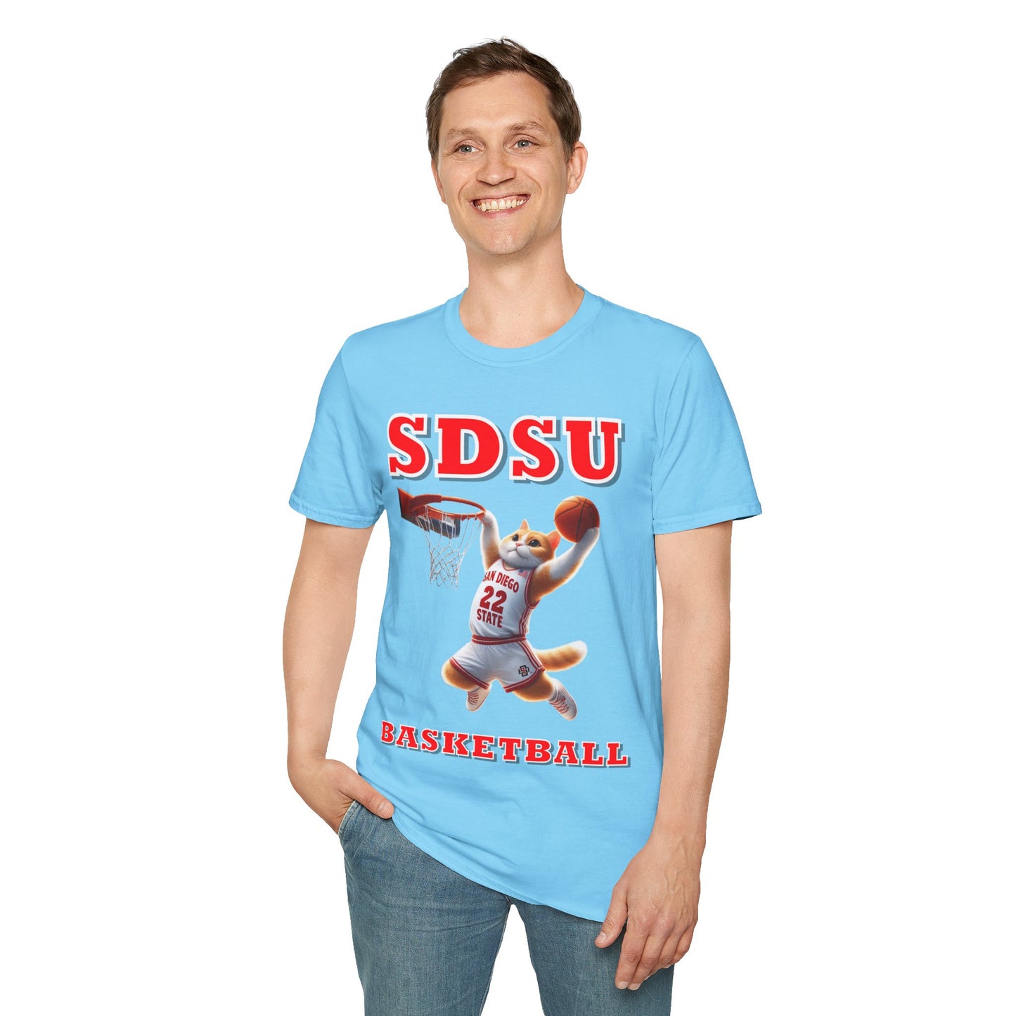 SDSU Basketball - Adult T-SHIRT