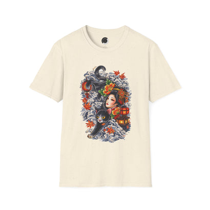 Japanese Woman Tattoo — Adult T-Shirt