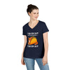Taco Cat - Deep V-Neck