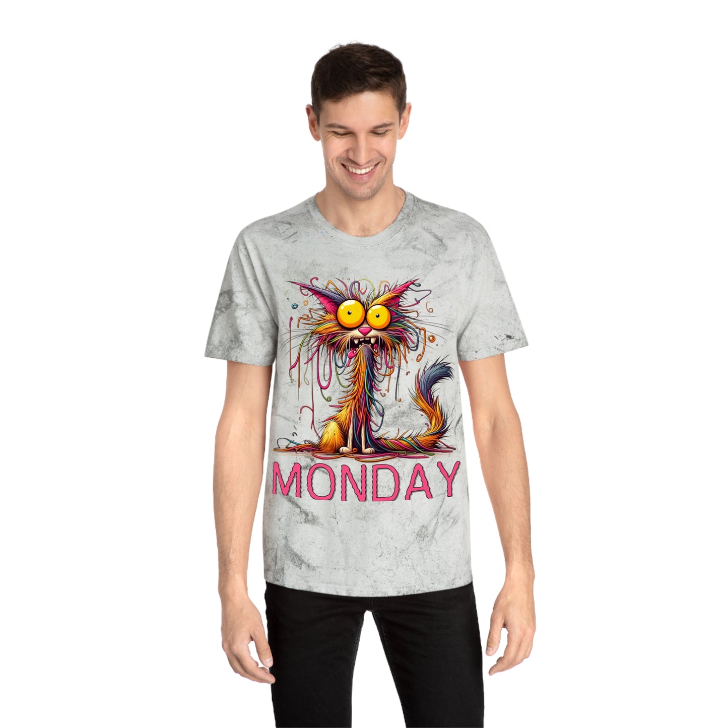 Monday - Adult Unisex Color Blast T-Shirt