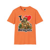 I Heart Bengals - Adult T-shirt