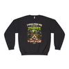 Zombie Push horror cat parody sweatshirt adult black front view