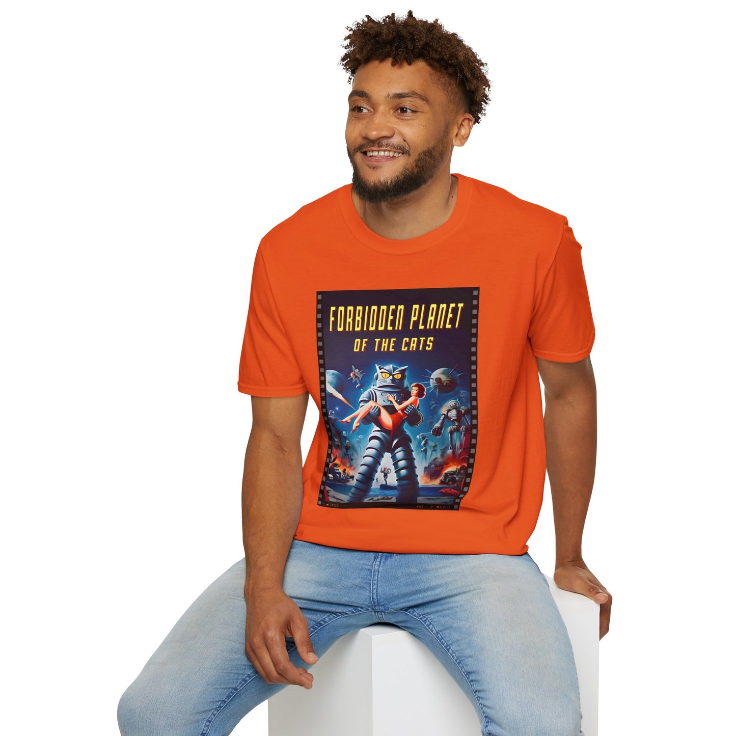 Forbidden Planet of the Cats - Adult T-shirt