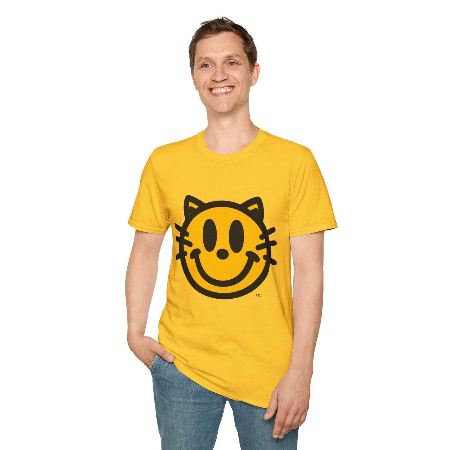 Promotional Sales Advertising Shirt - Smiley (Two-sided)