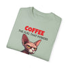 Coffee Disdain - Adult Unisex Garment-Dyed T-shirt