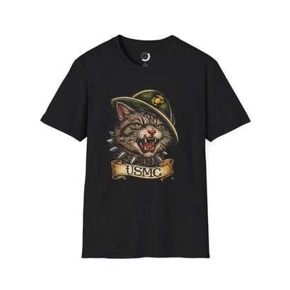 USMC War Cat — Adult T-Shirt