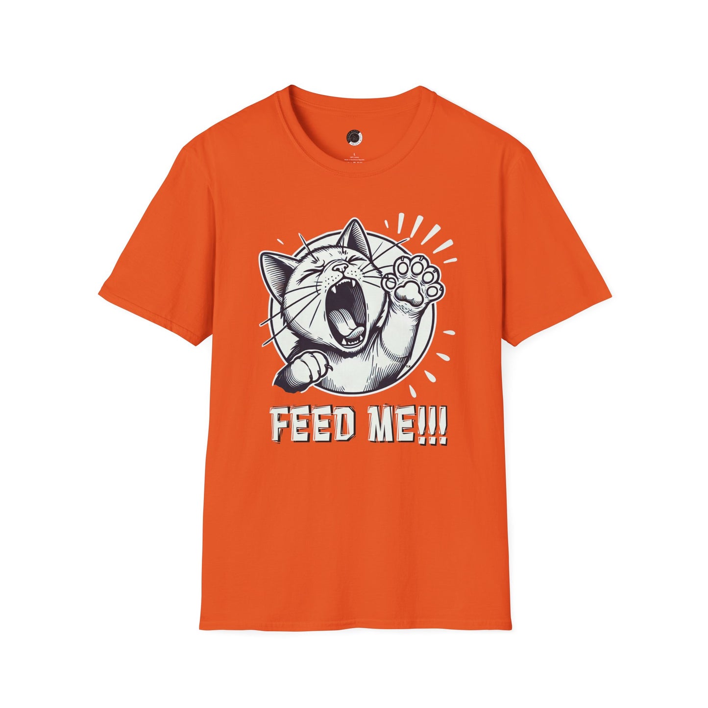 Promotional Sales Advertising Shirt - Feed Me (Two-sided)