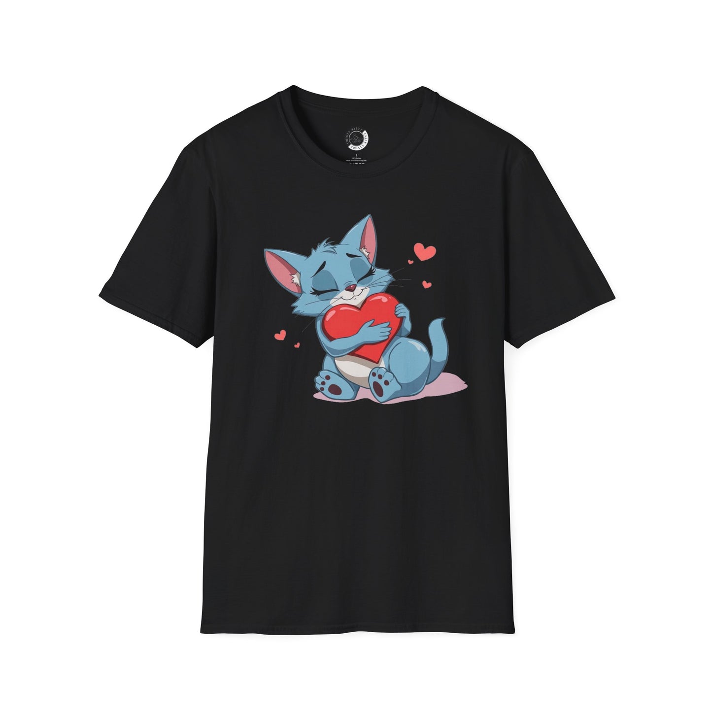 Promotional Sales Advertising Shirt - Cat Love (Two-sided)