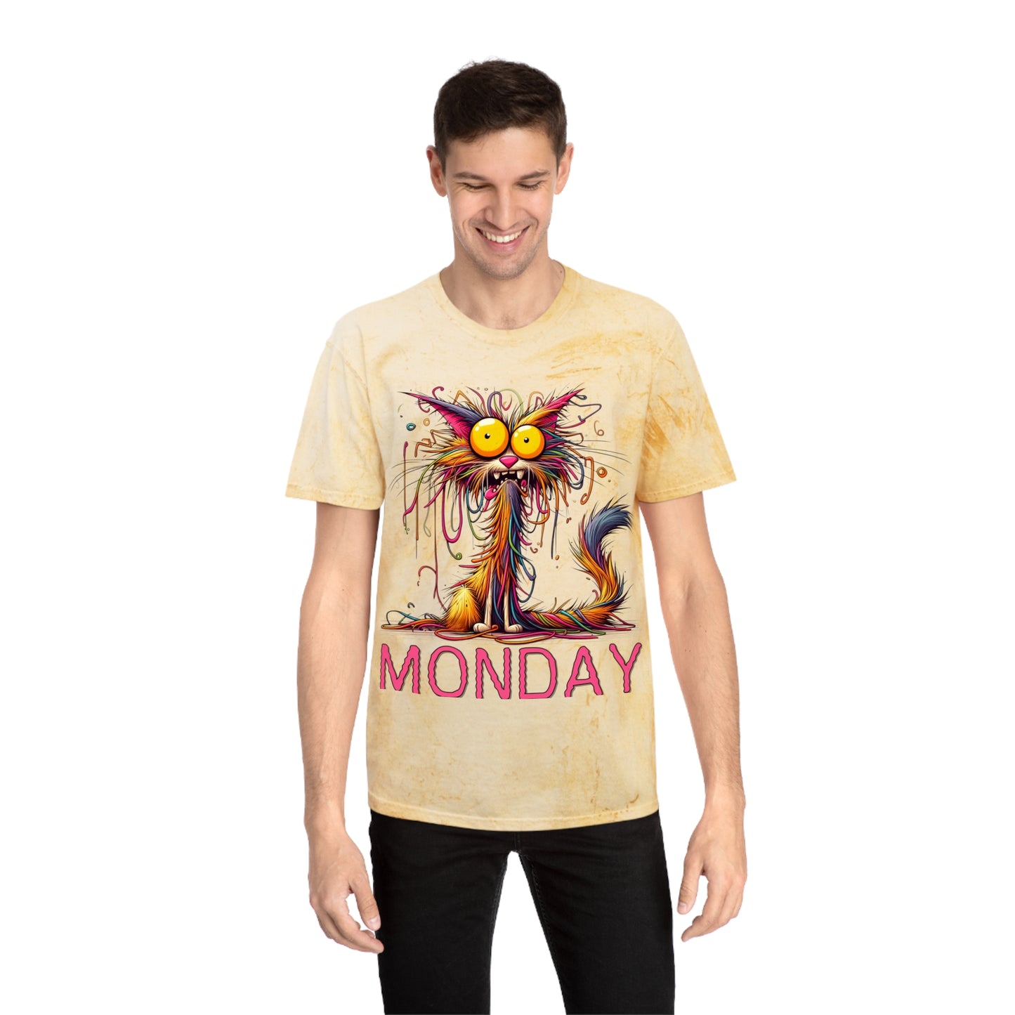 Monday - Adult Unisex Color Blast T-Shirt