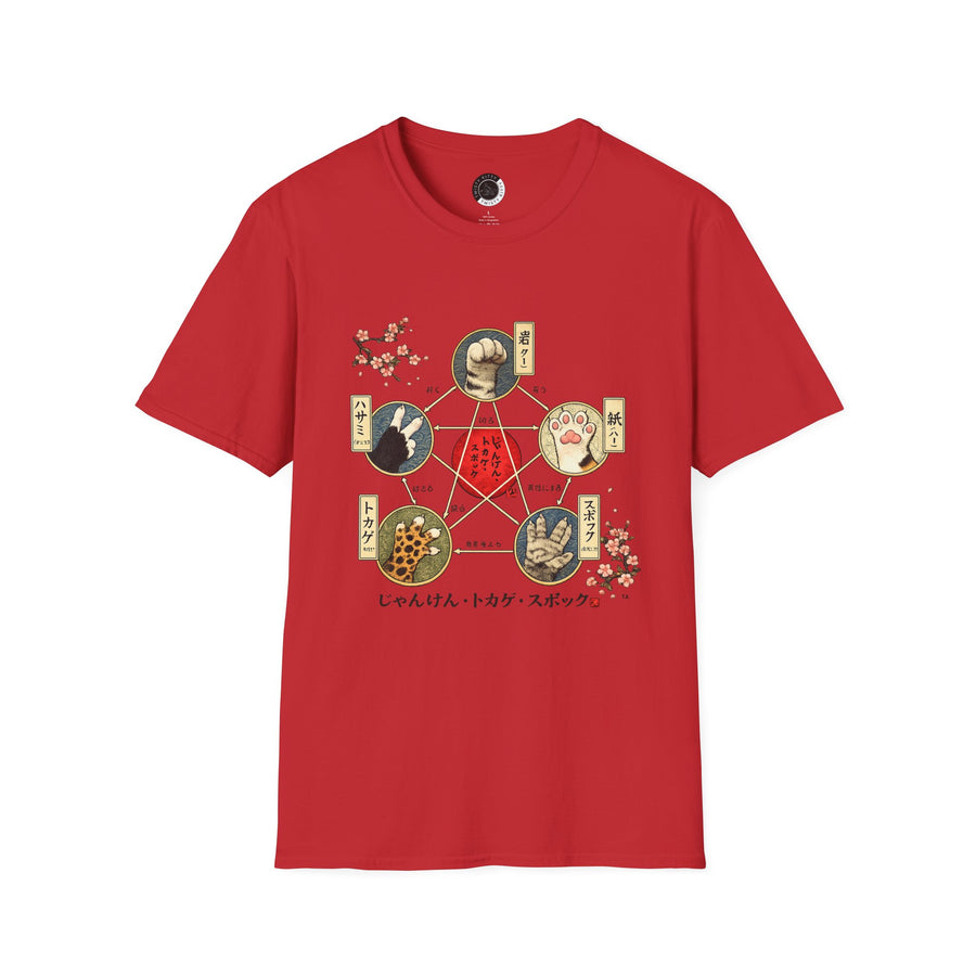 Rock Paper Scissors Lizard Spock - Adult T-shirt