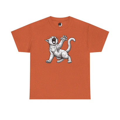 Cat Yawn - Adult T-Shirt