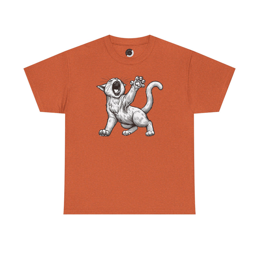 Cat Yawn - Adult T-Shirt