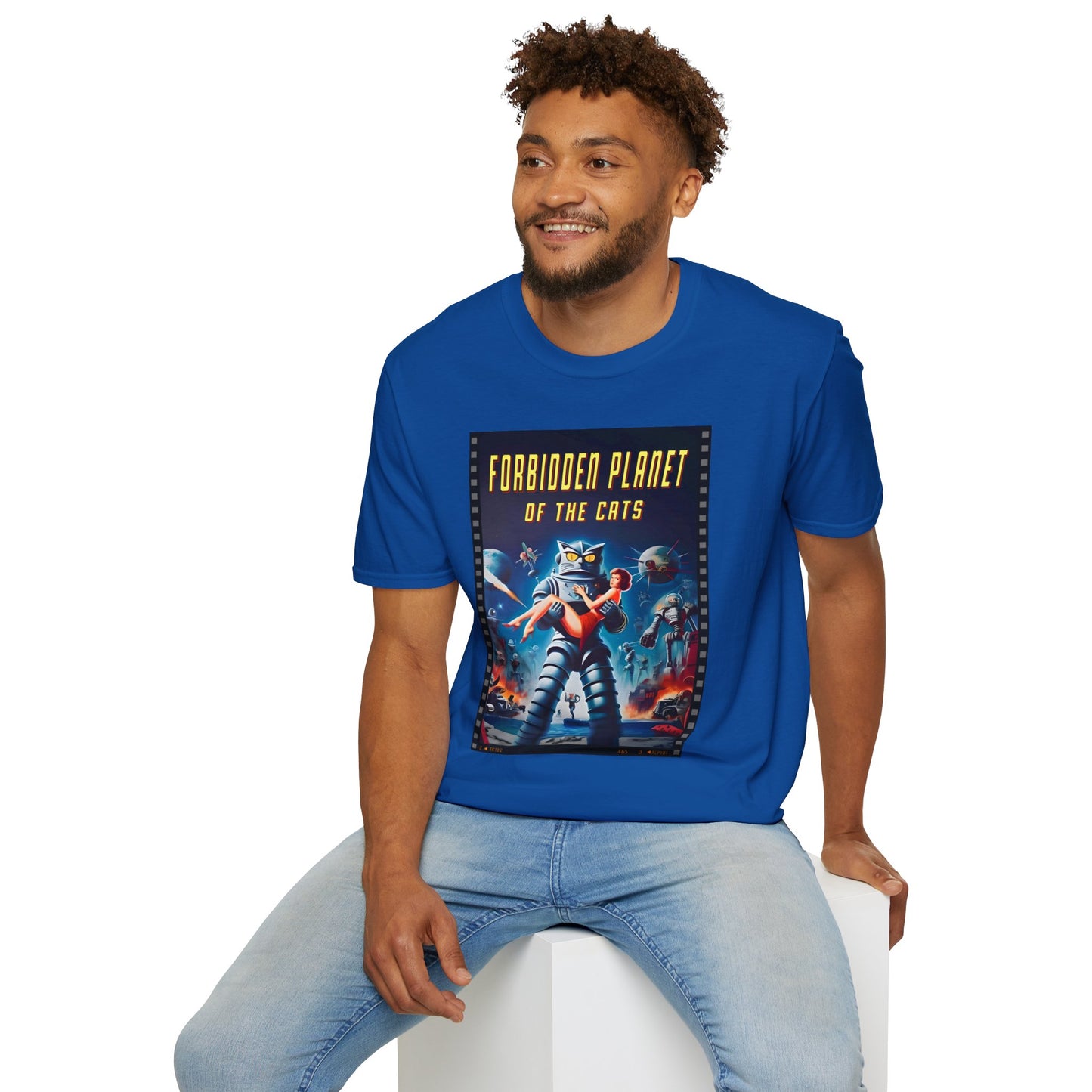 Forbidden Planet of the Cats - Adult T-shirt