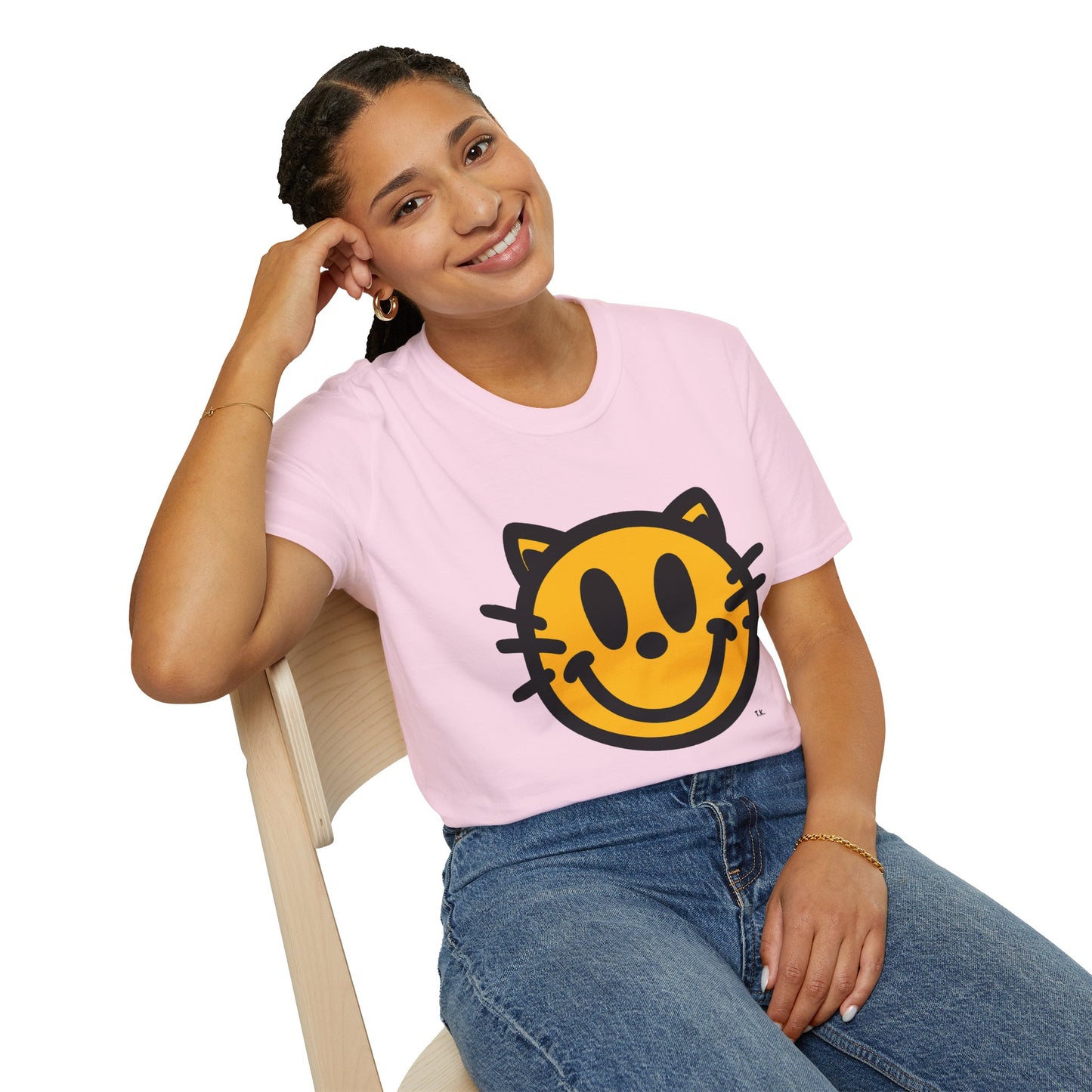 Promotional Sales Advertising Shirt - Smiley (Two-sided)