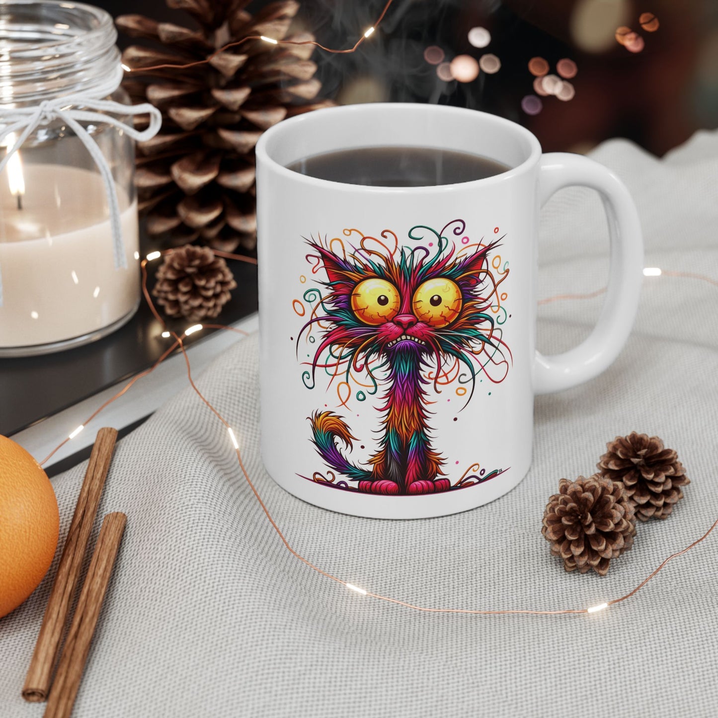 Mug - Frazzled - Ceramic Mug, (11oz, 15oz)