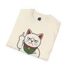 Maneki-Neko Repelling Cat - Adult T-Shirt