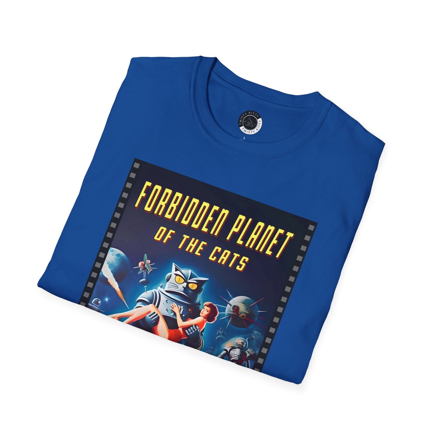 Forbidden Planet of the Cats - Adult T-shirt