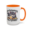 Who Authorized This Morning? Accent Mug (11/15oz)