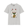 Maneki-Neko Repelling Cat - Adult T-Shirt