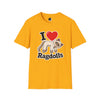 I Heart Ragdolls - Adult T-shirt