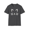 Charming Cat Face - Adult T-Shirt