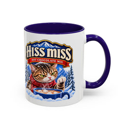 Hiss Miss - Ceramic Mug Accent Colored (11oz/15oz)