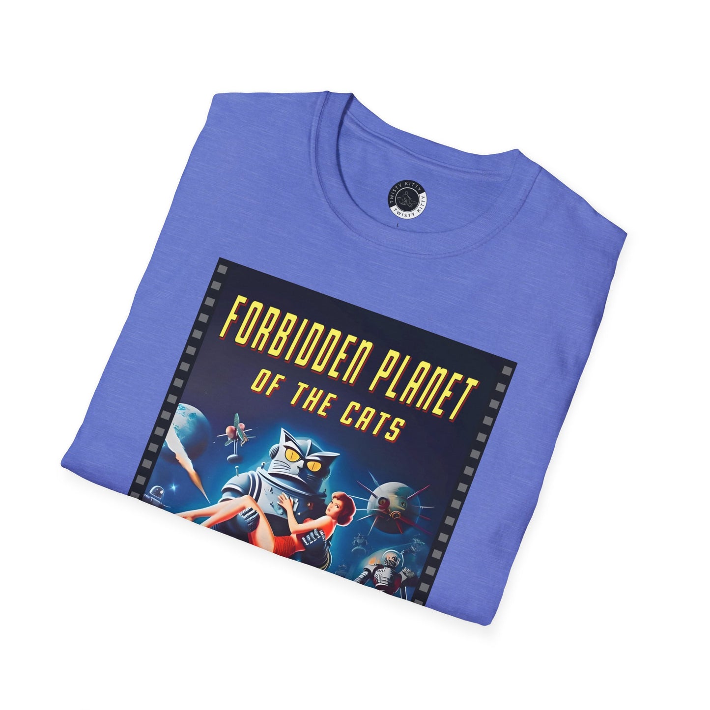 Forbidden Planet of the Cats - Adult T-shirt