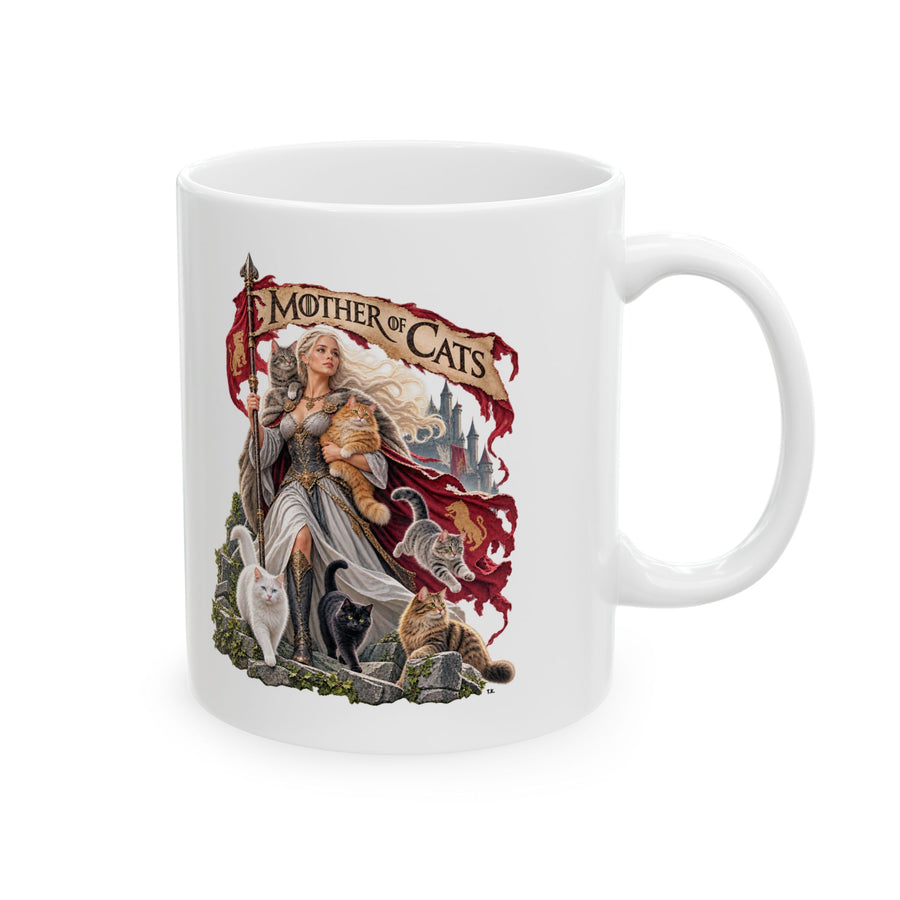 Mother of Cats 2026  v2 - Ceramic Mug, (11oz, 15oz)