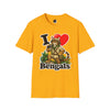I Heart Bengals - Adult T-shirt