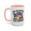 Who Authorized This Morning? Accent Mug (11/15oz)