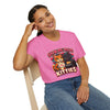 Show me Your Kitties funny cat t-shirt azalea front view female sitting