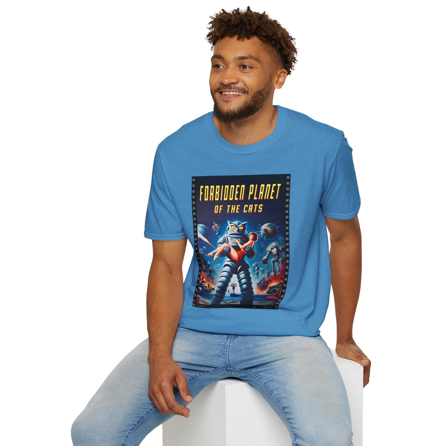 Forbidden Planet of the Cats - Adult T-shirt