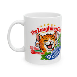 Laughing Cat - Ceramic Mug, (11oz, 15oz)