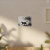 Canvas Wrap - Charcoal Garden Cat #2 - Unframed