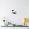 Canvas Wrap - Charcoal Garden Cat #4 - Unframed