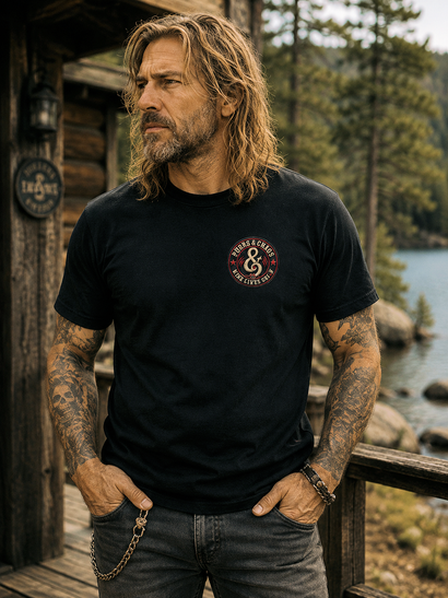 Purrs & Chaos Nine Lives Crew - Adult T-shirt