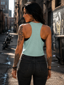 Purrs & Chaos Crop Top – ‘Handle With Caution’ Retro Cat Graphic