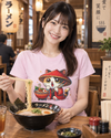 Ramen Cat - Adult T-Shirt