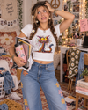 Frazzled — Cropped Baby Tee
