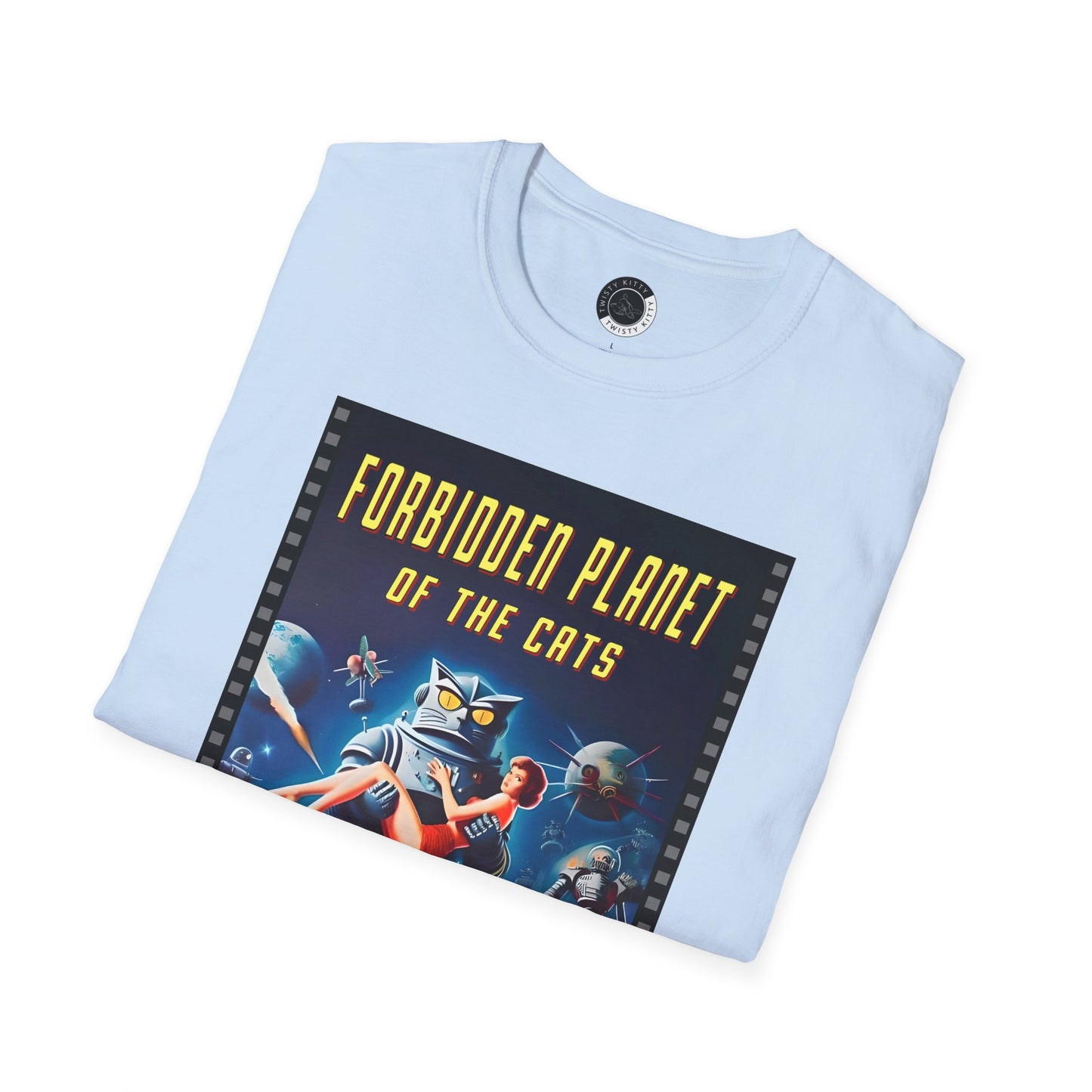 Forbidden Planet of the Cats - Adult T-shirt