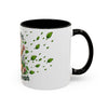 Human Catnip Dispenser - Ceramic Mug Accent Colored (11oz/15oz)