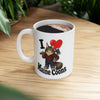 I ❤️ Maine Coons - Ceramic Mug, (11oz, 15oz)