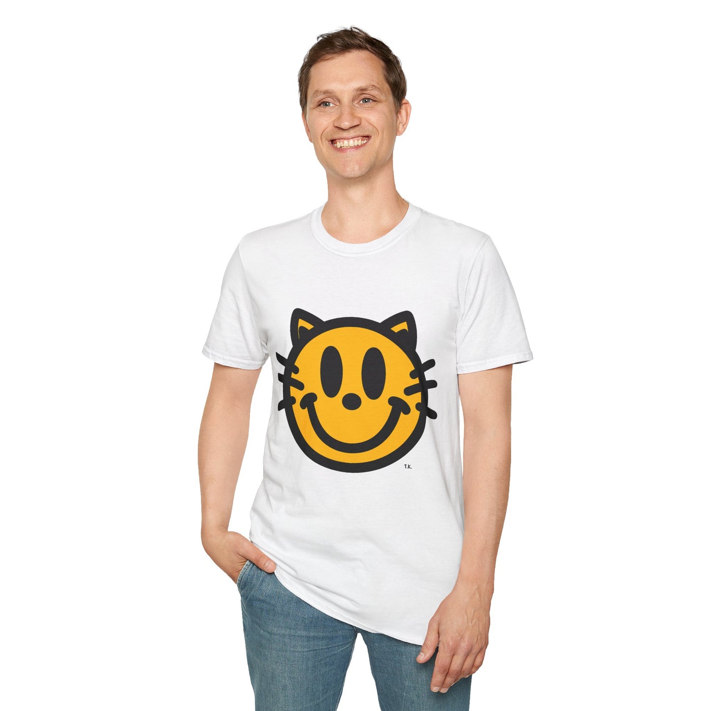 Promotional Sales Advertising Shirt - Smiley (Two-sided)